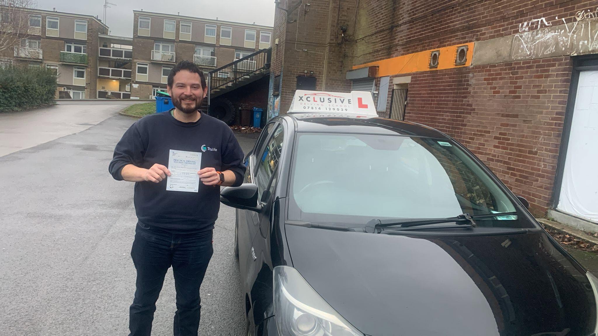 Xclusive Driving School learner pass 12