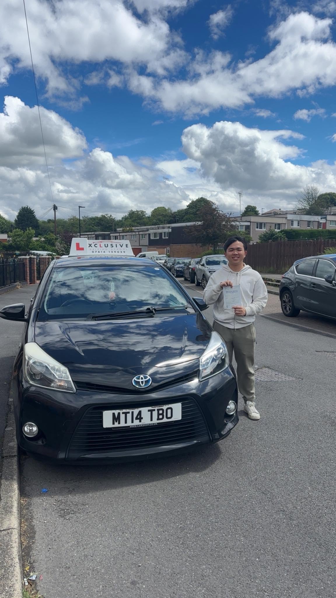 Xclusive Driving School learner pass 14