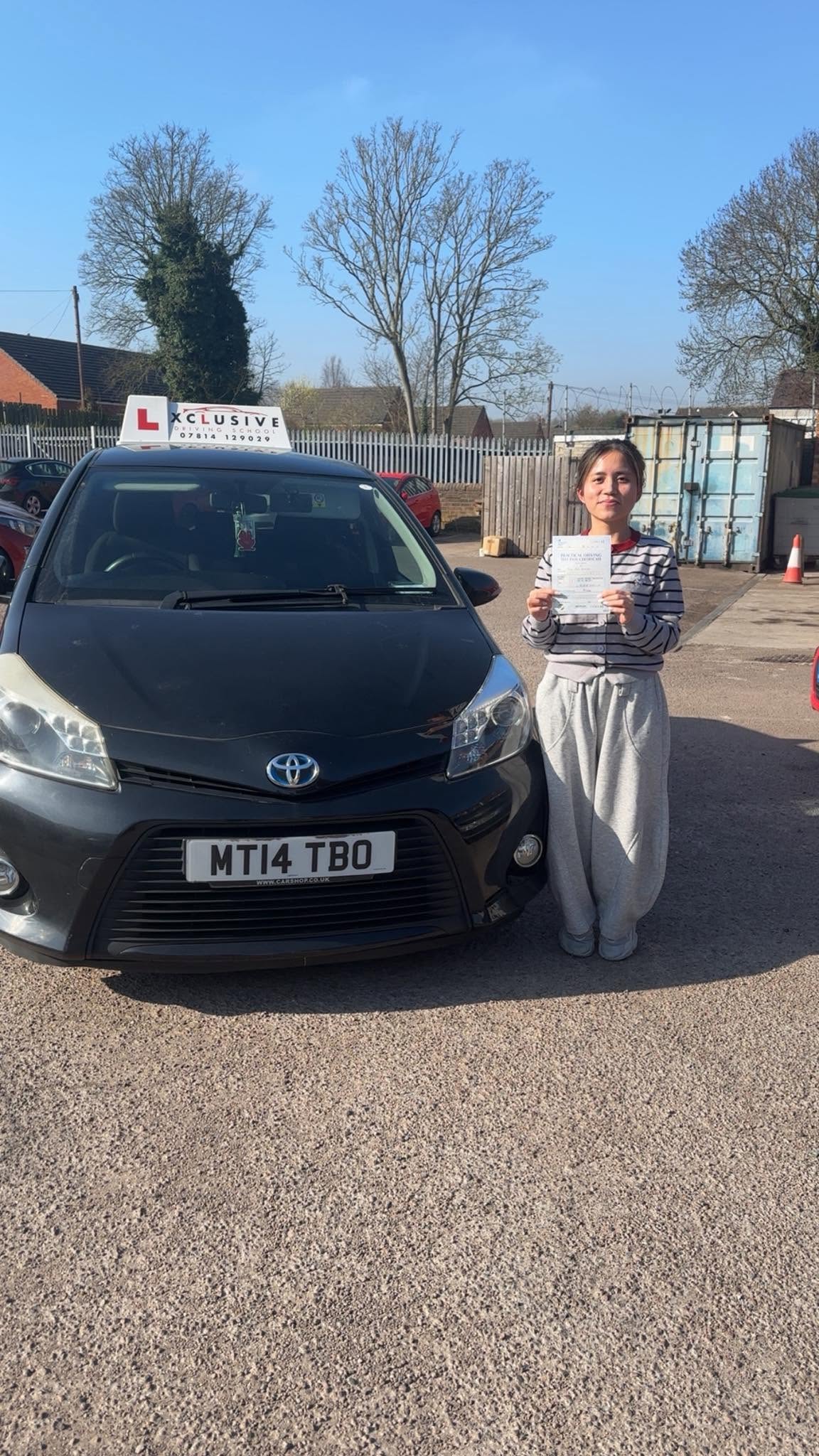 Xclusive Driving School learner pass 2