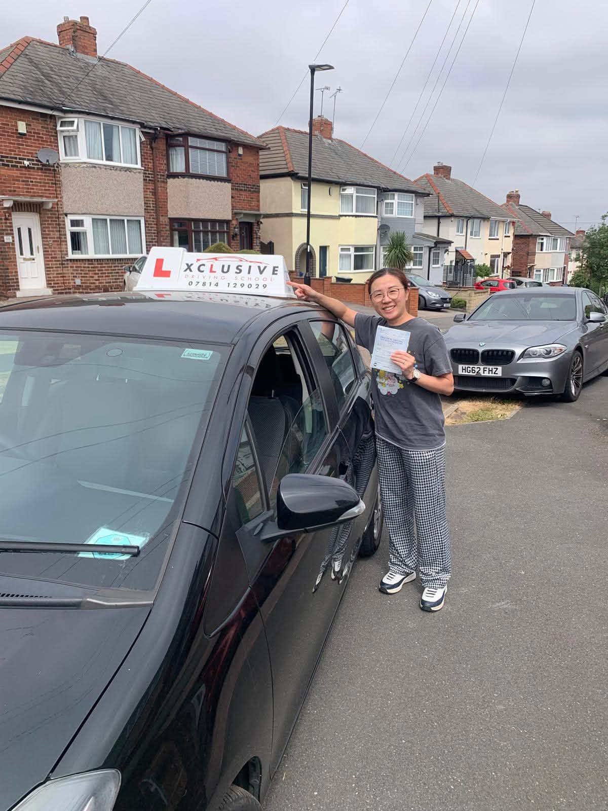 Xclusive Driving School learner pass 21