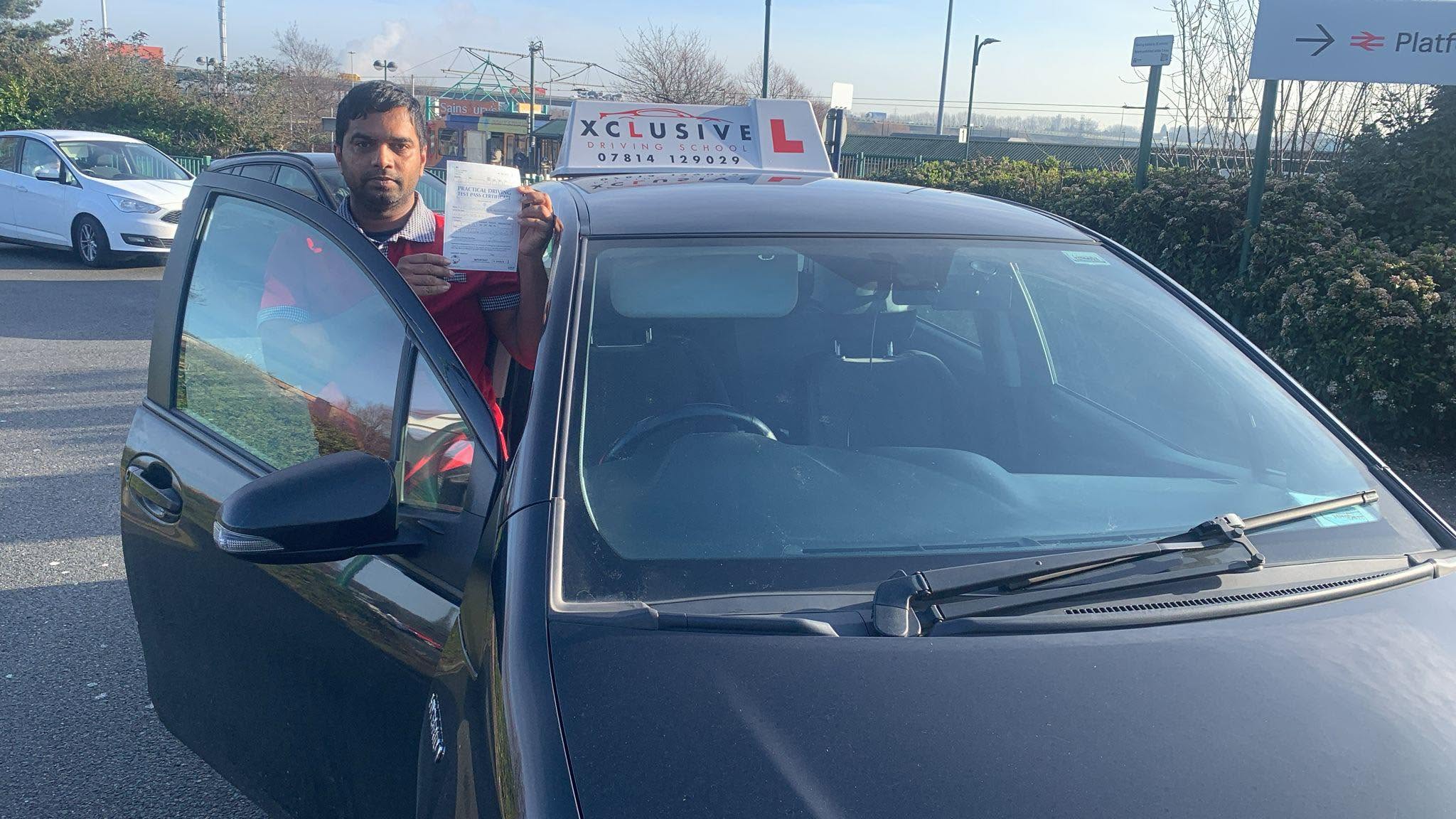 Xclusive Driving School learner pass 5