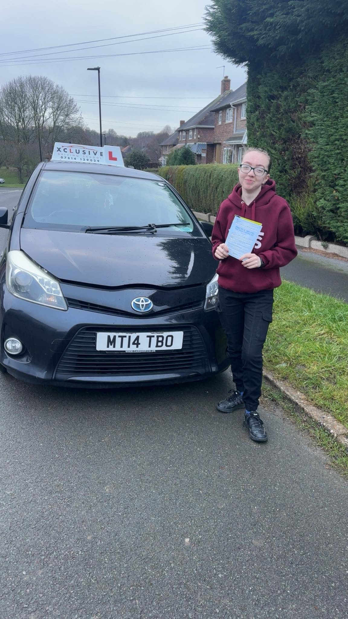 Xclusive Driving School learner pass 6
