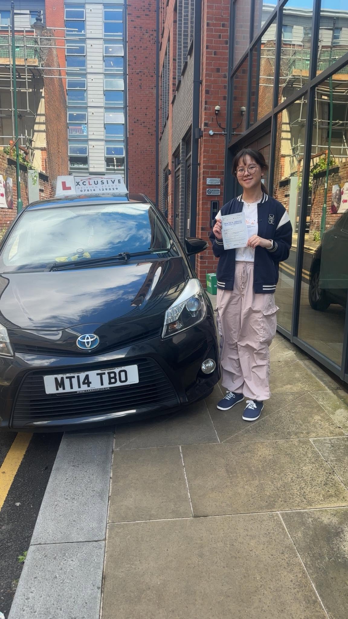 Xclusive Driving School learner pass 8