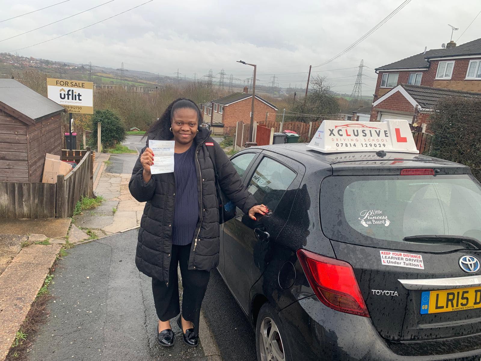 Xclusive Driving School learner pass 9